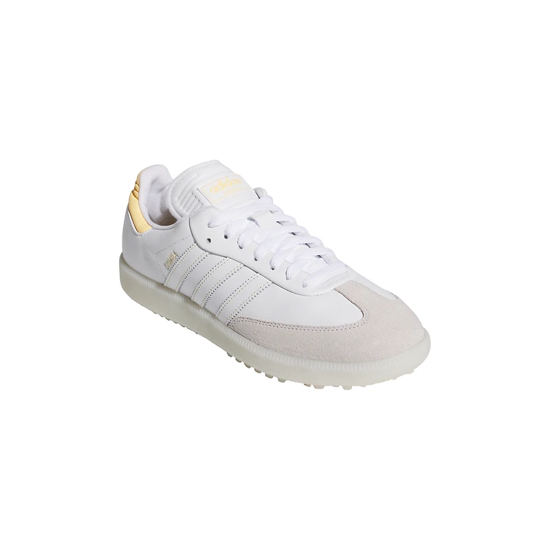 Samba Golf Spikeless Shoe - White/Yellow