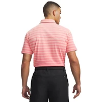 Men's UA Drive Stripe Short Sleeve Polo