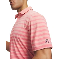 Men's UA Drive Stripe Short Sleeve Polo