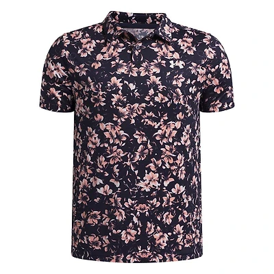 Boy's UA Matchplay Printed Short Sleeve Polo