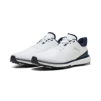 Men's Fusion Grip ST Spiked Golf Shoe - White/Navy (Wide)