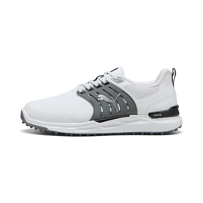 Men's Ignite Elevate 2 Spikeless Golf Shoe - White/Grey (Wide)