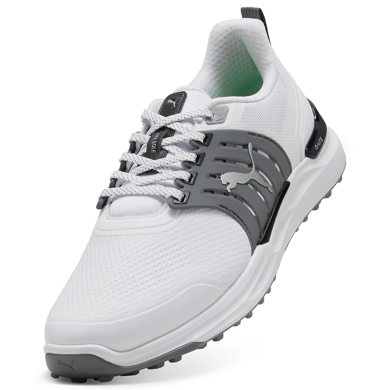 Men's Ignite Elevate 2 Spikeless Golf Shoe - White/Black