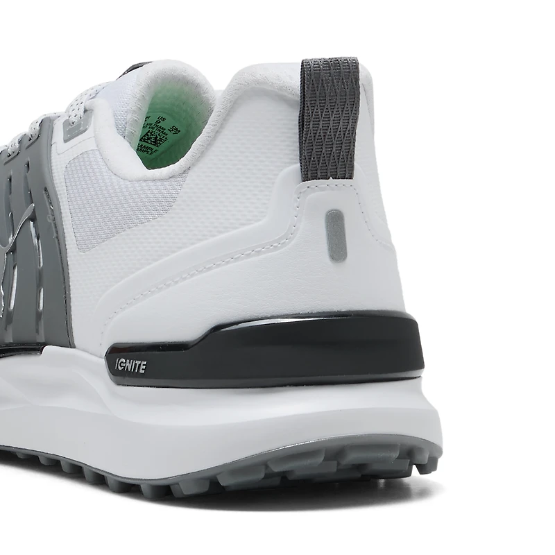 Men's Ignite Elevate 2 Spikeless Golf Shoe - White/Black