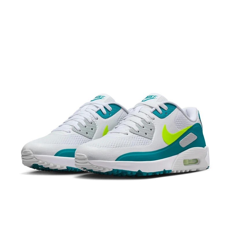 Prior Generation - Air Max 90 G Spikeless Golf Shoe White/Teal