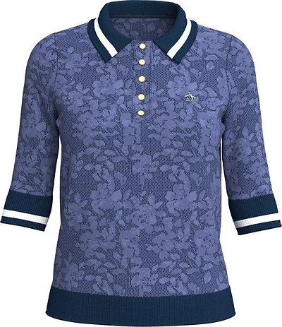 Women's Banded Knit Short Sleeve Polo