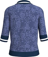 Women's Banded Knit Short Sleeve Polo