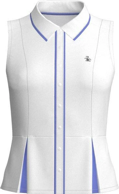 Women's Button Up Sleeveless Top