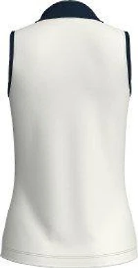 Women's V-Neck Sleeveless Polo