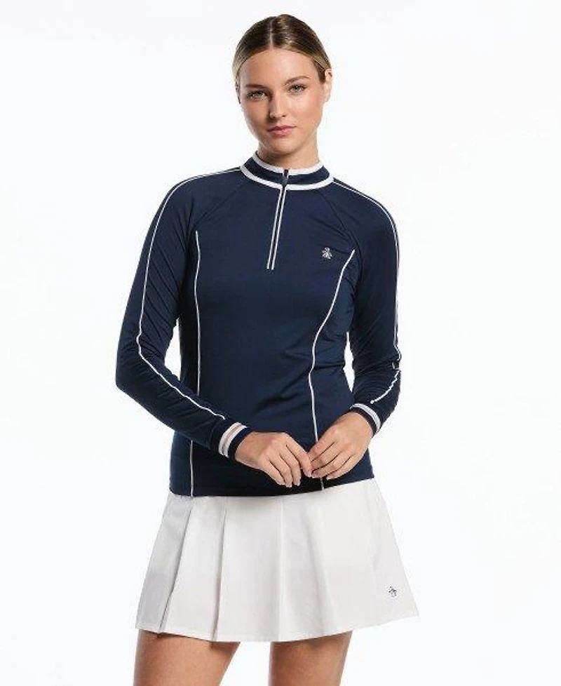 Women's Solid Sun Protection Long Sleeve Top