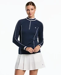 Women's Solid Sun Protection Long Sleeve Top