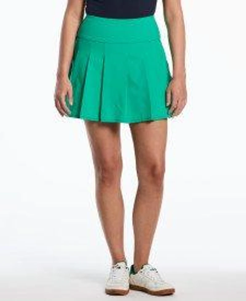 Women's Pleated 17 Inch Skort