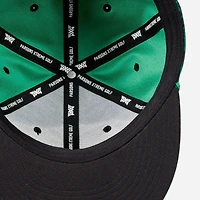 Men's Darkness Tiki Skull 6-Panel Flat Bill Cap