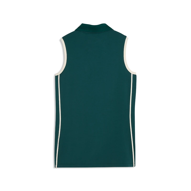 Women's AP Modalon Piped Sleeveless Polo
