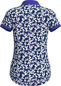 Women's Mesh Detail Short Sleeve Polo