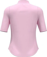 Women's Zip Mock 1/2 Sleeve Top
