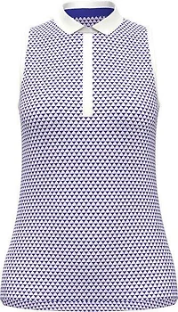Women's Button Placket Sleeveless Top