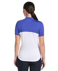 Women's Sport 1/4 Zip Sleeveless Polo