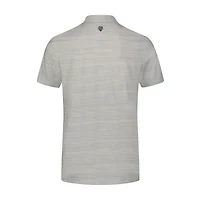 Men's Vertical Stripe Short Sleeve Polo