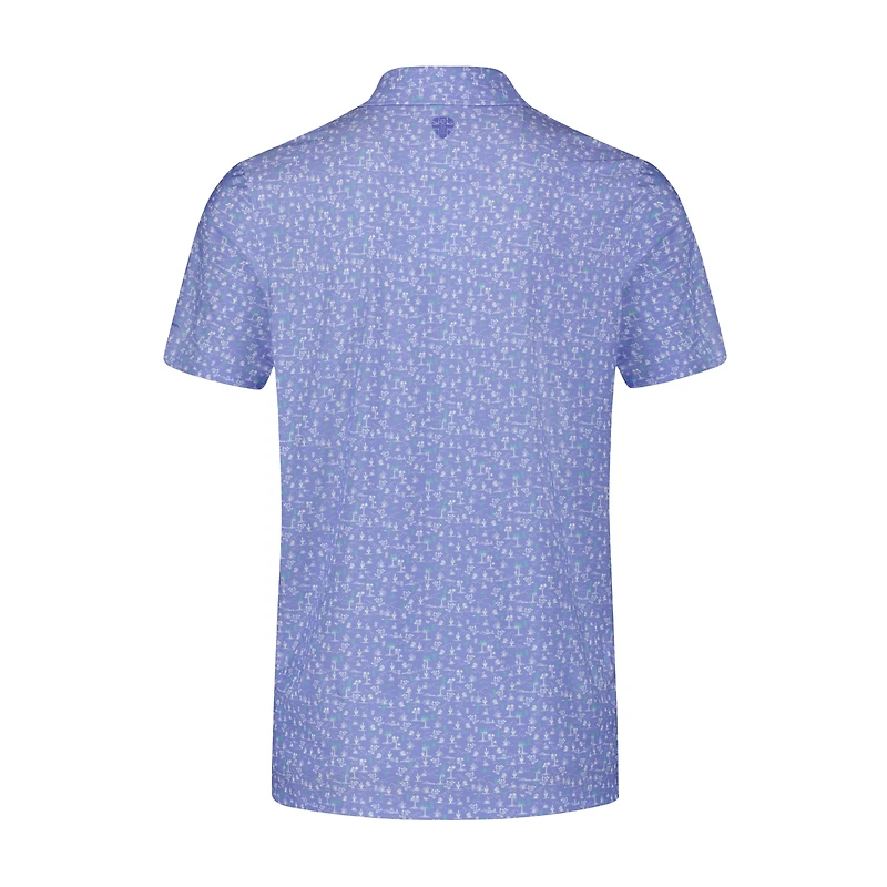 Men's Desert Island Tech Jersey Short Sleeve Polo