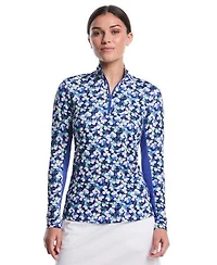 Women's Sprout Floral Sun Protection Long Sleeve Top