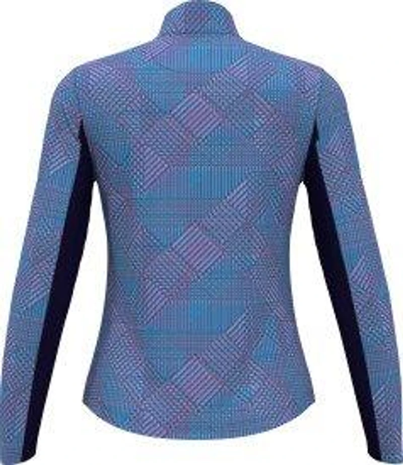 Women's Facet Geo Sun Protection 1/4 Zip Long Sleeve Top