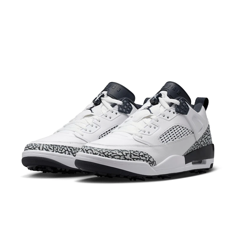 Air Jordan Spizike G Spiked Golf Shoe - White/Black