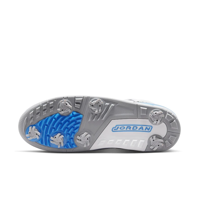 Air Jordan Spizike Spiked Golf Shoe - White/Blue