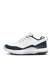 Men's NuAge Mega Spiked Golf Shoe - White/Navy