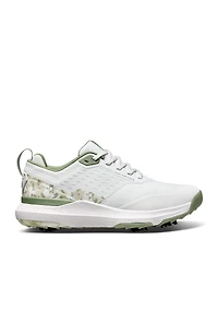 Men's NuAge Mega Spiked Golf Shoe - White/Green