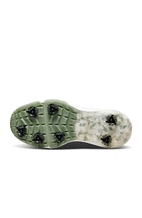 Men's NuAge Mega Spiked Golf Shoe - White/Green