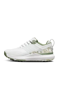 Men's NuAge Mega Spiked Golf Shoe - White/Green