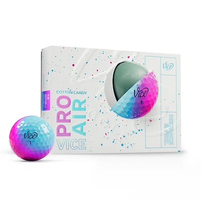 Limited Edition - Pro Air Golf Balls - Cotton Candy