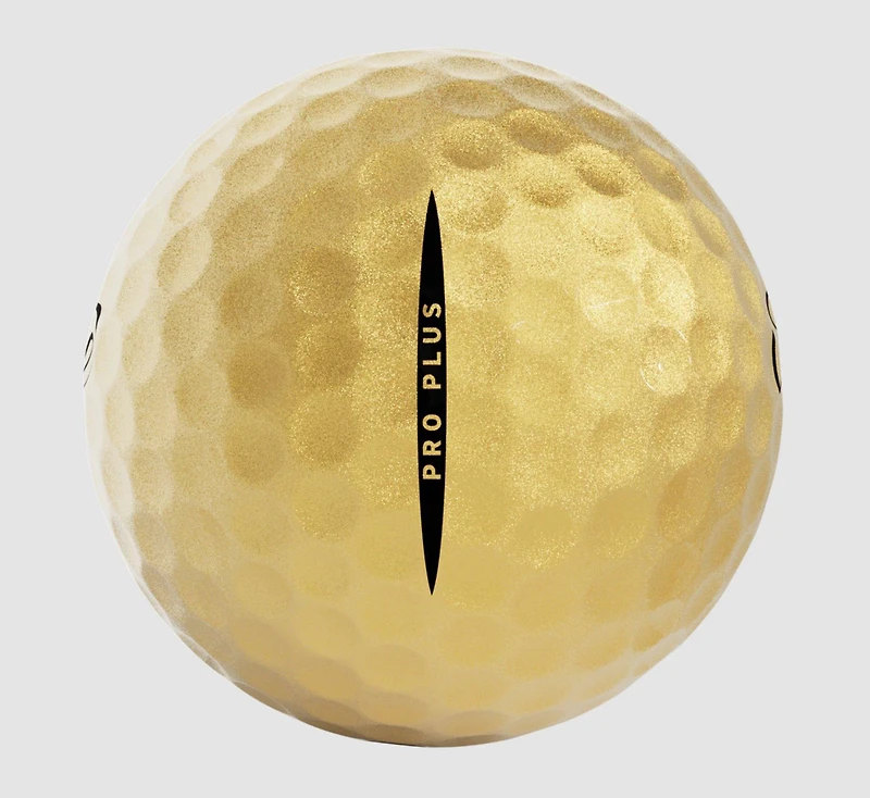 Limited Edition - Pro Plus Golf Balls - Gold