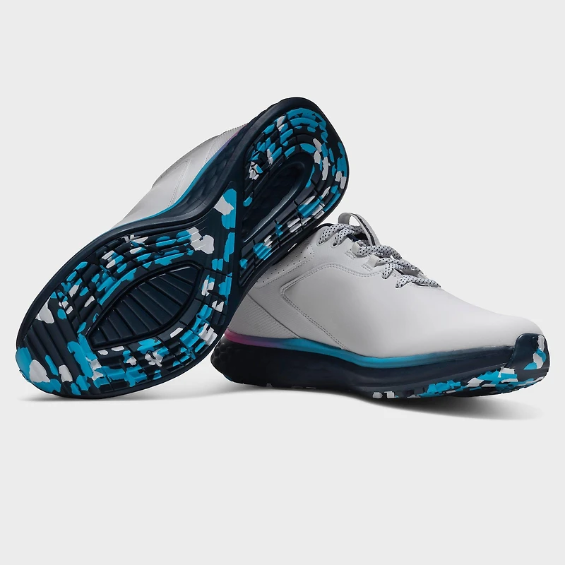 Men's FJ Pulse Spikeless Golf Shoe - White/Multi