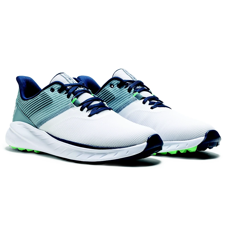 Men's Flex Spikeless Golf Shoe - White/Blue