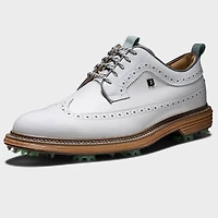 Men's LE Todd Snyder x Premiere Series Marquis Spiked Golf Shoe - White/Mint