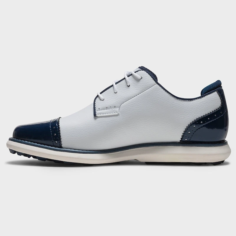 Prior Generation - Women's Traditions Spikeless Golf Shoe White/Navy