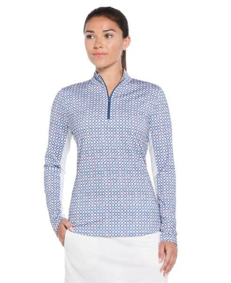 Women's Starseed Geo Sun Protection Long Sleeve Top