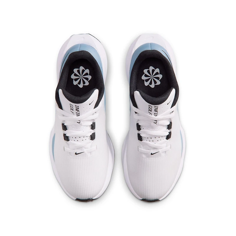 Junior Infinity G Spikeless Golf Shoe - White/Blue
