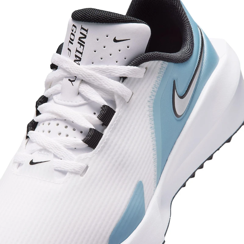 Junior Infinity G Spikeless Golf Shoe - White/Blue