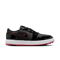 Air Jordan 1 Low G Spiked Golf Shoe - Black/Red