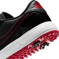 Air Jordan 1 Low G Spiked Golf Shoe - Black/Red