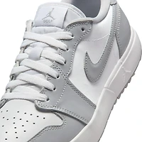 Air Jordan 1 Low G Spiked Golf Shoe - Grey/White