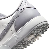 Air Jordan 1 Low G Spiked Golf Shoe - Grey/White