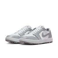 Air Jordan 1 Low G Spiked Golf Shoe - Grey/White