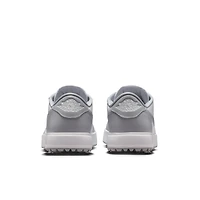 Air Jordan 1 Low G Spiked Golf Shoe - Grey/White