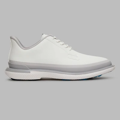 Men's Gallivan2r Tuxedo Stripe Spikeless Golf Shoe - White/Grey