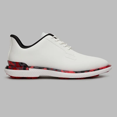 Men's Gallivan2r Camo Spikeless Golf Shoe - White/Red