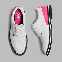 Men's Gallivanter Spikeless Golf Shoe - White/Pink
